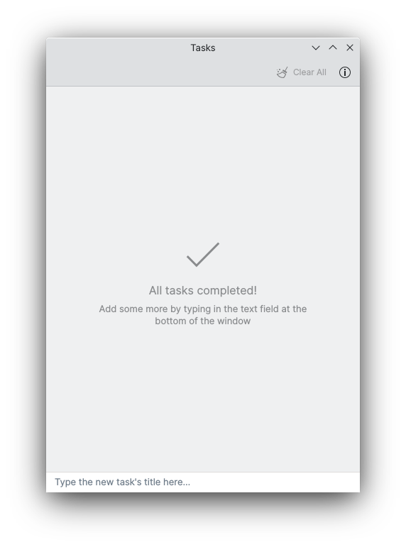 Empty list